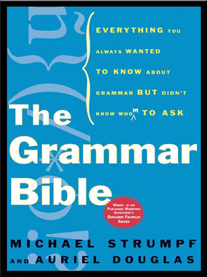 cover image of The Grammar Bible